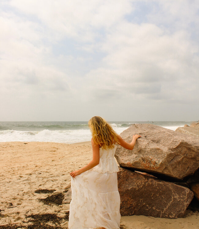 Nova Embroidered Maxi Skirt
