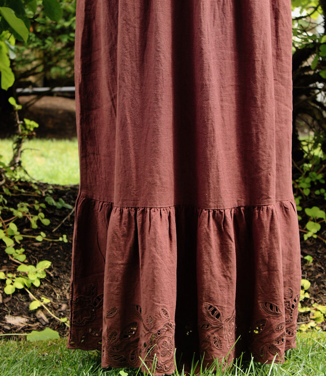 Esti Embroidered Maxi Dress