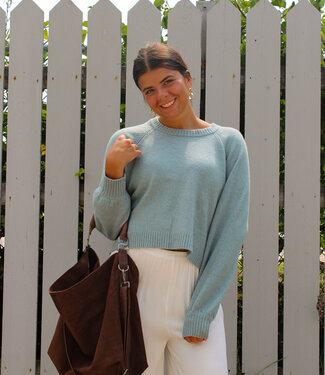 Free People Suzie Suede Slouch Tote