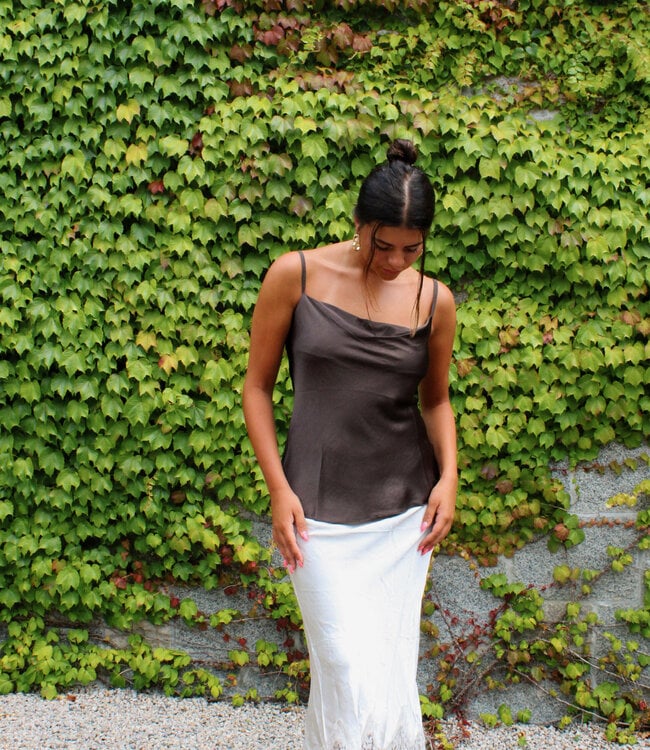 Abbie Cowl Neck Tank