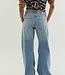 Fable Low-Rise Twisted Bowed Jeans