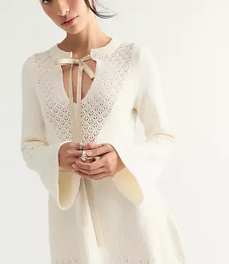 Free People Bali Old Flame Sweater Mini Dress
