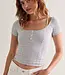 Free People So Soft Pointelle Henley Top