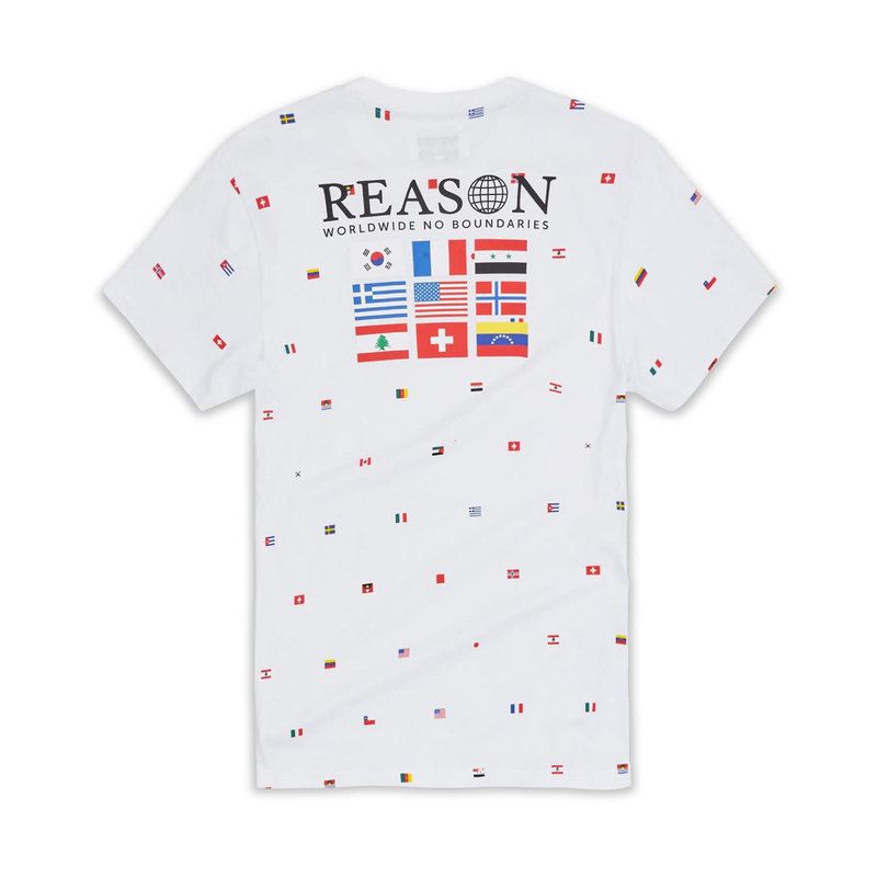 Reason SALE Reason No Boundaries Worldwide Flags Tee