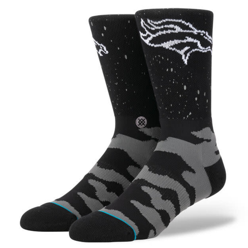 Broncos Reflective Socks - Abstract