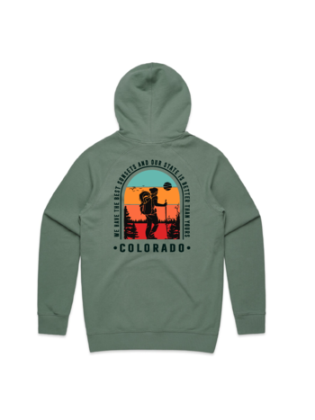 Abstract Colorado Best State Hoodie