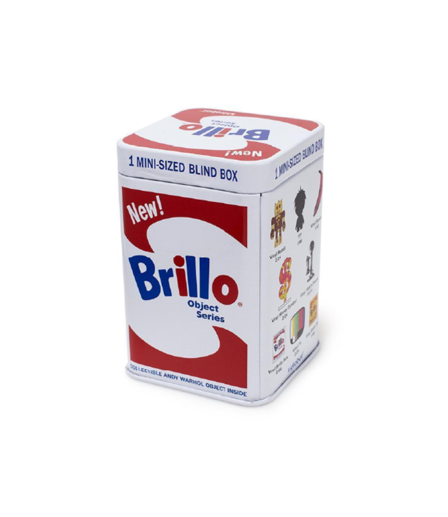 ANDY WARHOL BRILLO BOX ART OBJECT BLIND BOX FIGURES BY KIDROBOT