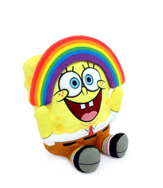 SpongeBob 8" Phunny Plush- Rainbow