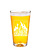 Abstract Colorado Sky-Lines Pint Glass