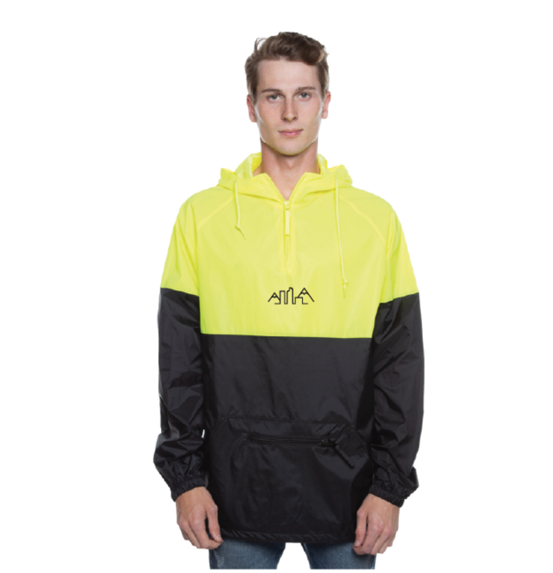 Abstract Colorado Landscape Two-Tone Reflective Anorak