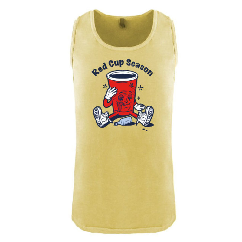 Abstract Red Cup Tank