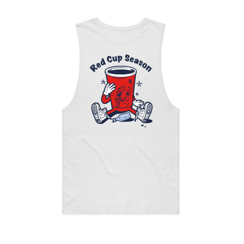 Abstract Red Cup Tank
