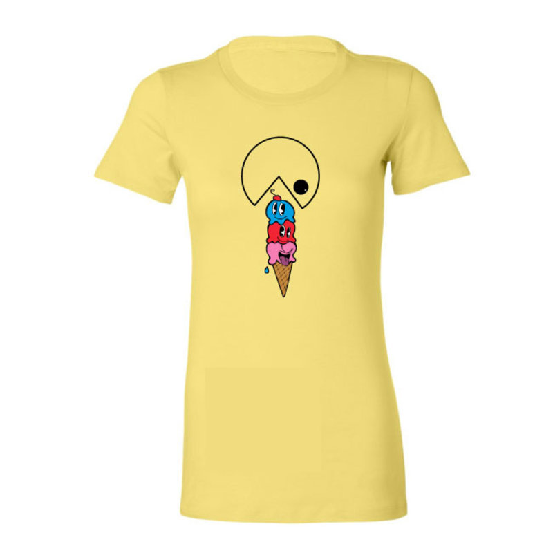 Abstract Pac-Man Ladies Tee