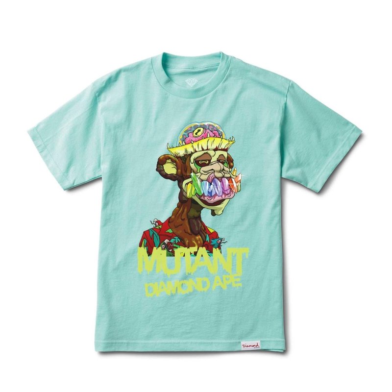 Mutant Diamond Ape Tee Abstract