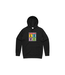 Abstract All We Need is Love Pullover Hoodie