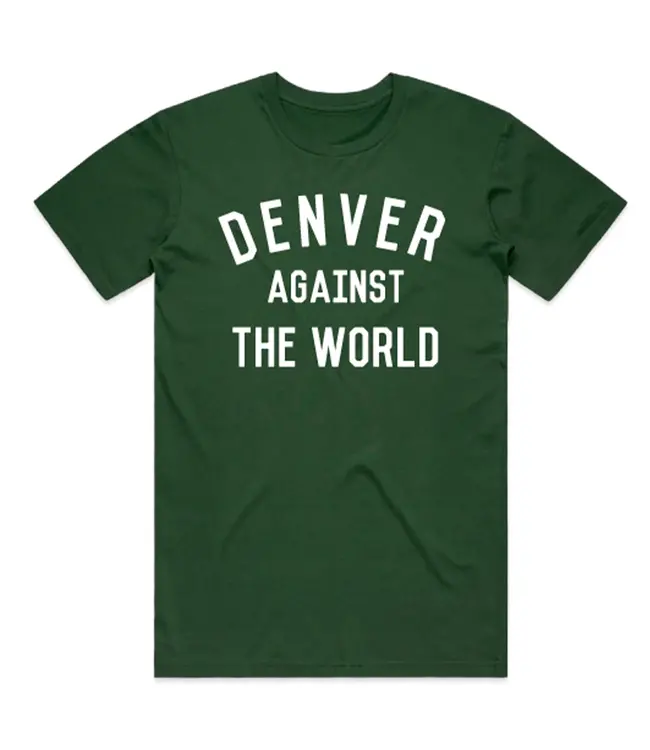 Abstract Colorado Denver Against the World Tee