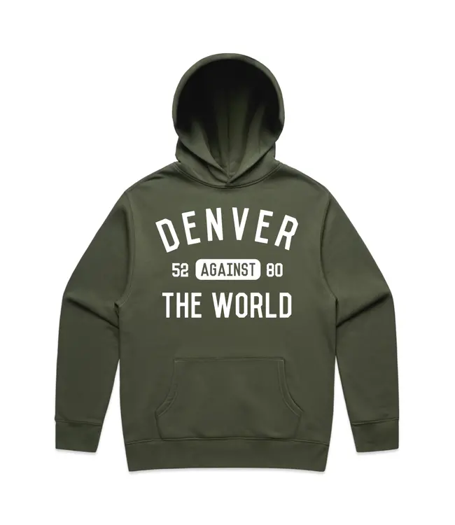 Abstract Colorado Denver Against the World Hoodie