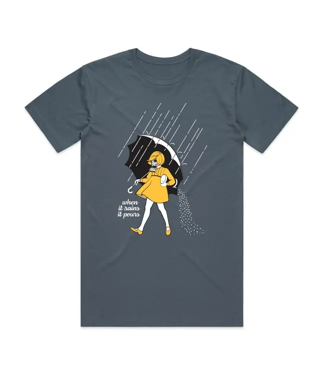 Abstract When it Rains it Pours Tee