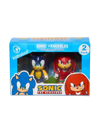 Sonic the Hedgehog 3" Vinyl Figures 2 Pack- Sonic & Knuckles