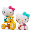 Hello kitty® tricycle and ice cream play theme 4.5” vinyl figure 2-pack set