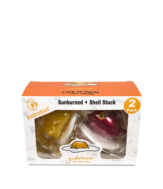 Gudetama life is pain vinyl figure 2-pack