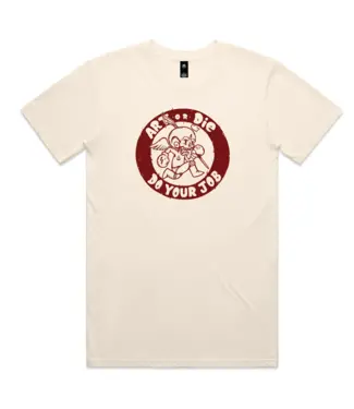 Shitty Kitty Art or Die Do Your Job Tee