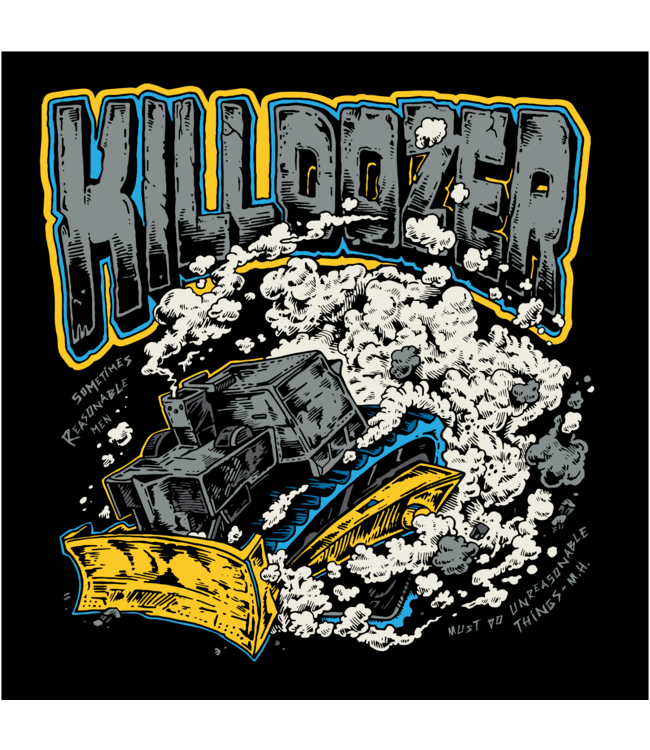 Abstract Artist Series Kill Dozer Tee by Joshua Finley