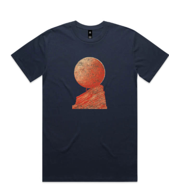 Abstract Moving the Moon Tee by Rabies Babies