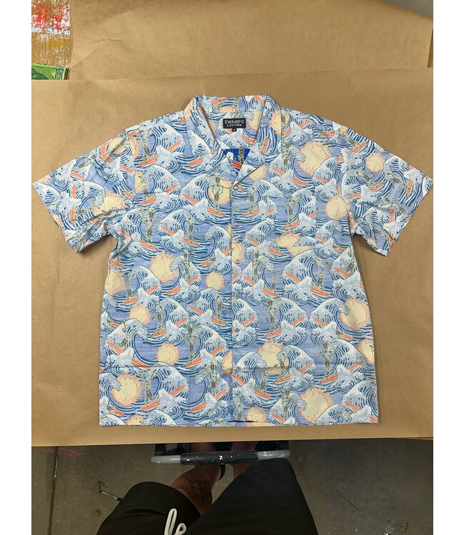 Swamp Co Faded Wild Ride Button Ups