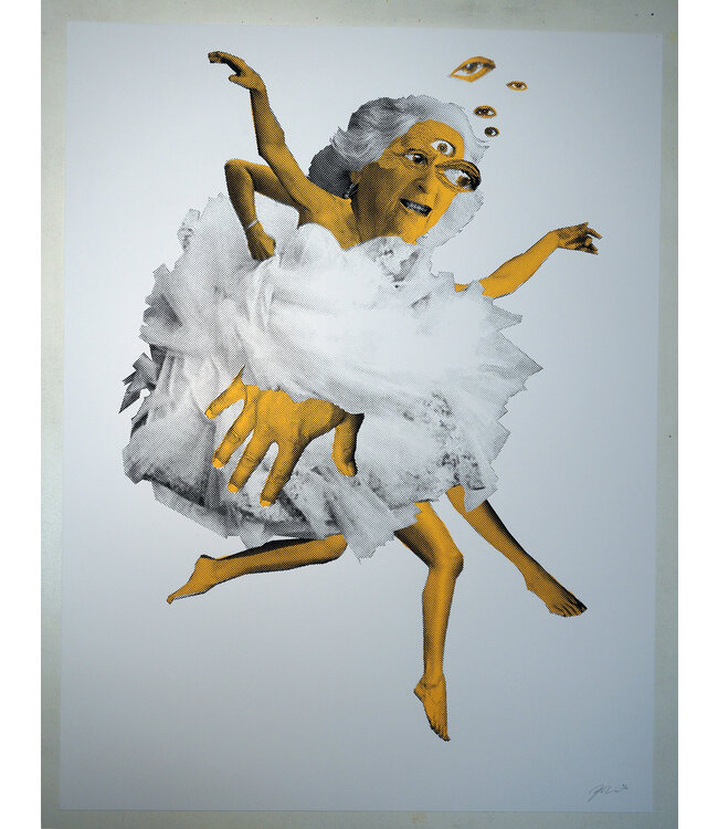 18 x 24 Dance Hers Poster by Joe Triscari