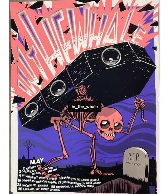 In the Whale 18 x 24" Print by Joe T