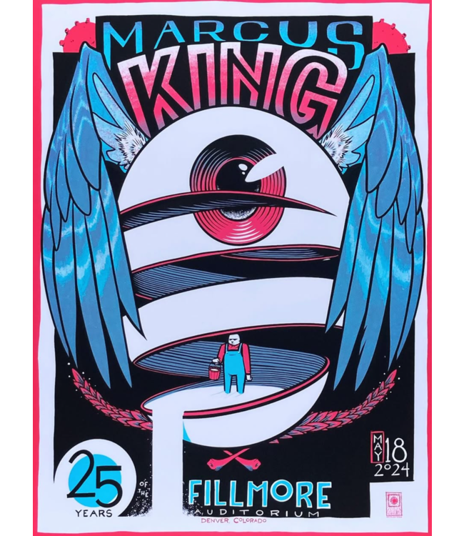 18x24 Marcus King by Joe Triscari