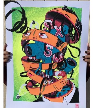 SXSW 18 x 24  by Joe T