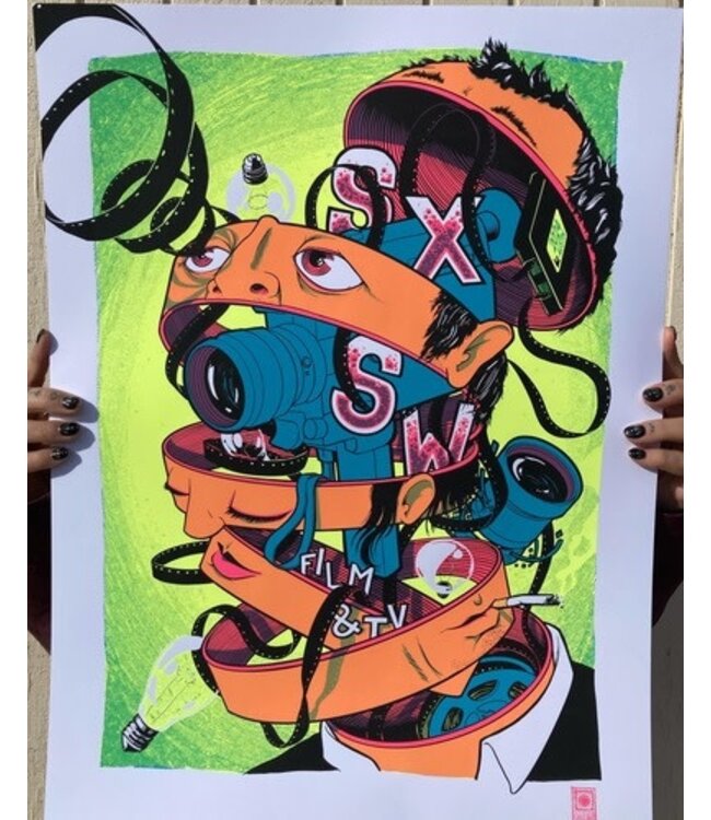 SXSW 18 x 24  by Joe T