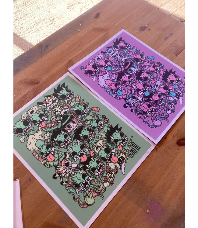 Legion Print by Chris Dokebi