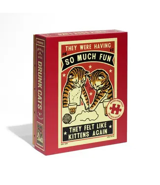 Arna Miller Drunk Cats Puzzle