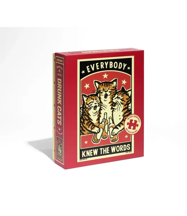 Arna Miller Drunk Cats Puzzle