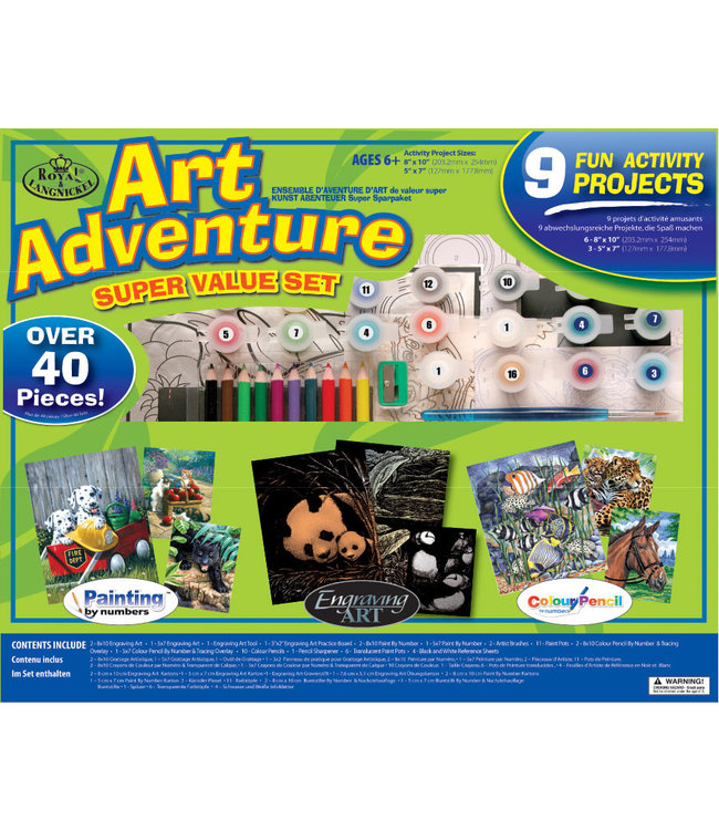 ART ADVENTURE SET 9 PC ACTIVIT