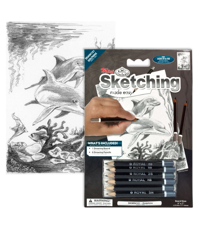 DOLPHINS MINI SKETCHING MADE E