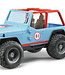 Jeep Cross Country racer blue with driver