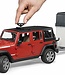 Jeep Wrangler Unlimited Rubicon w Horse Trailer & horse