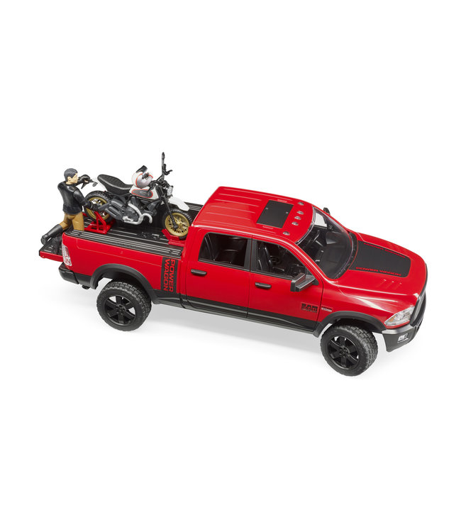 RAM 2500 Power Wagon w Scrampler Ducati Desert Sied