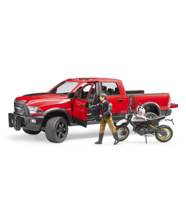 RAM 2500 Power Wagon w Scrampler Ducati Desert Sied