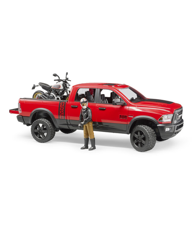 RAM 2500 Power Wagon w Scrampler Ducati Desert Sied