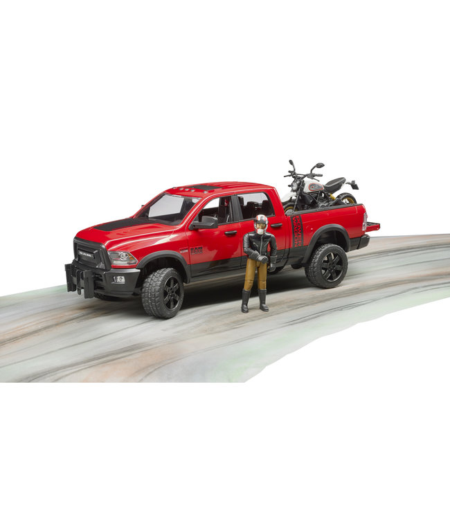 RAM 2500 Power Wagon w Scrampler Ducati Desert Sied
