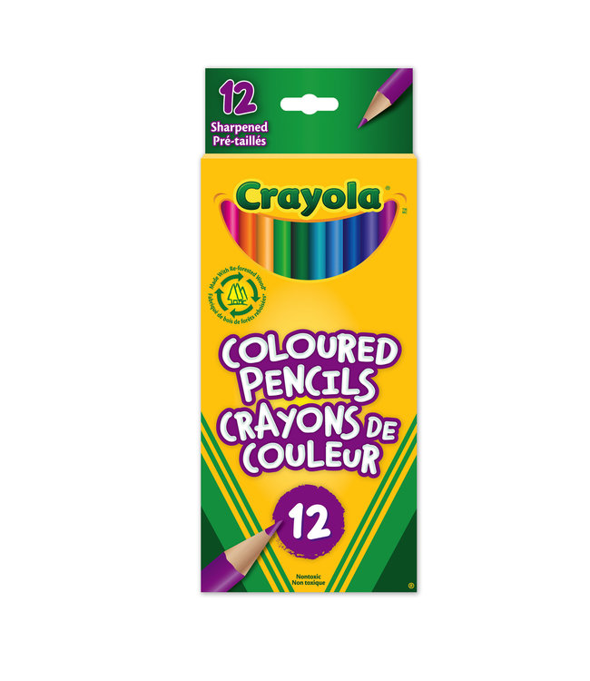 12 Coloured Pencils