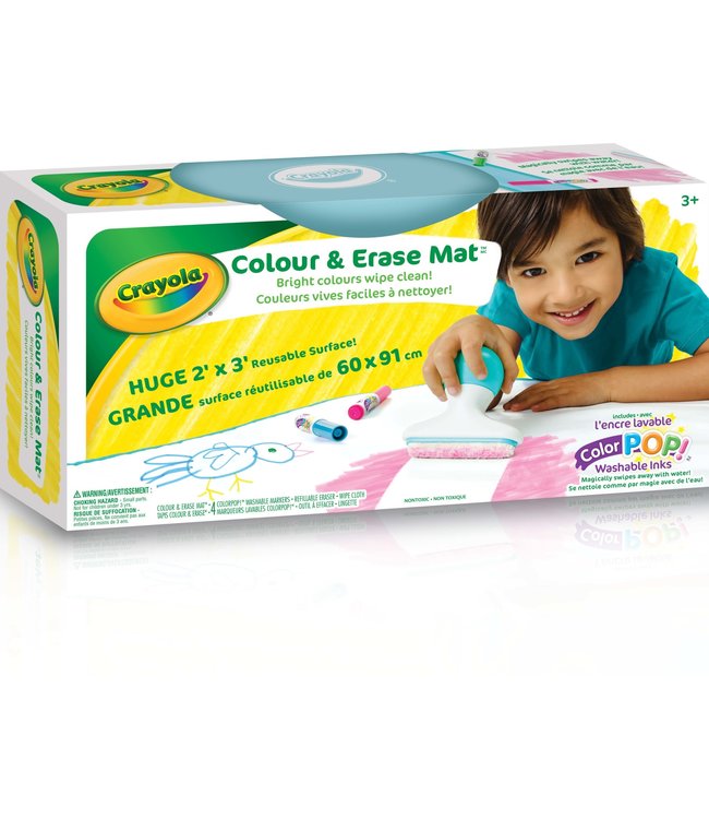 Crayola COLOUR & ERASE MAT,6/PDQ