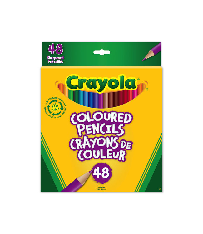 Crayola Pencils 48CT Coloured