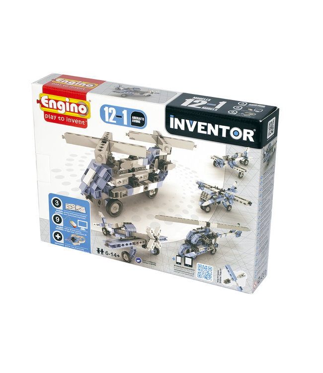 Inventor 12 Models Aircrafts