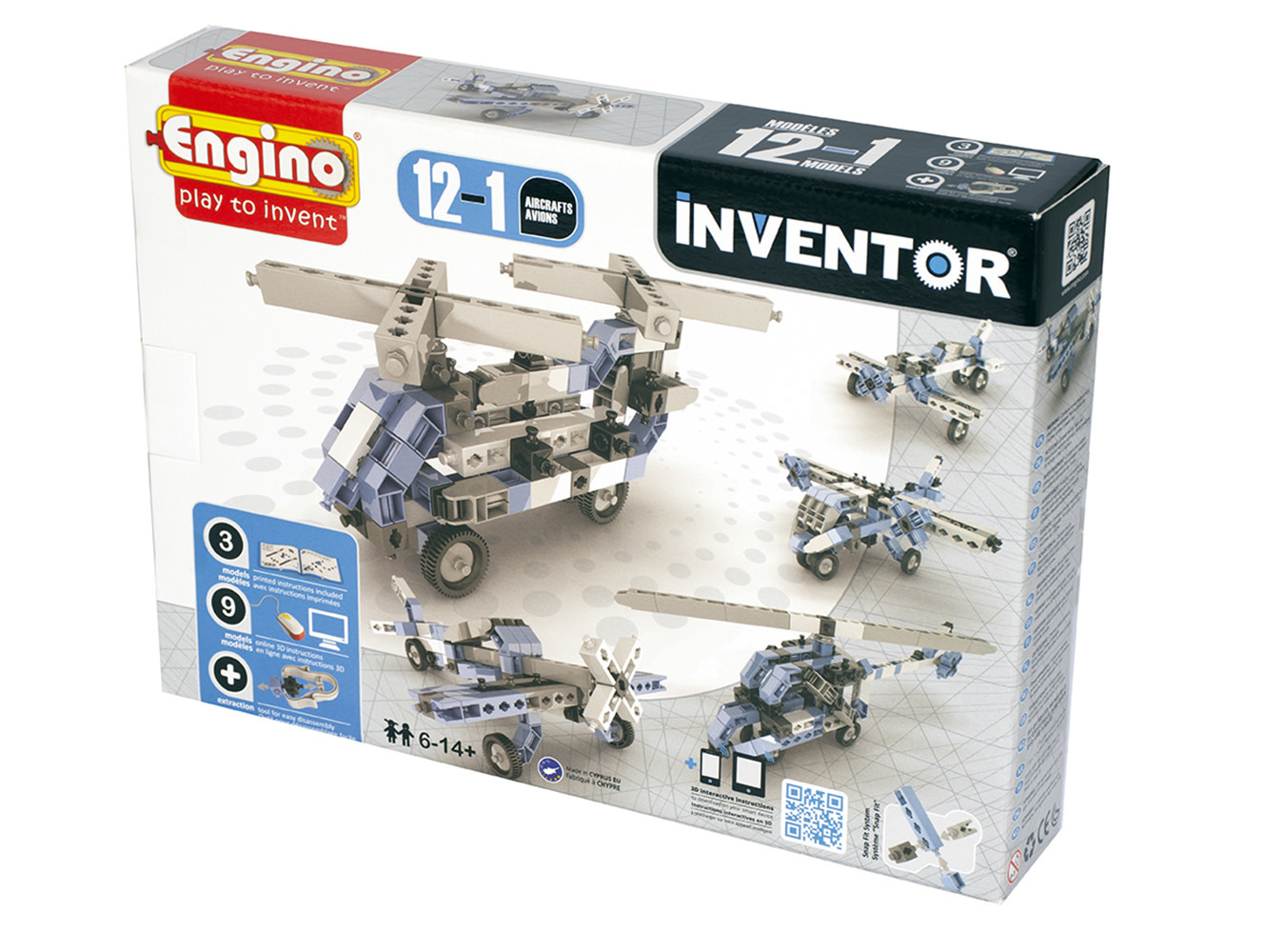Inventor 12 Models Aircrafts - Thinker Trove LTD